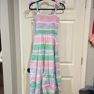 Colorful Striped  Dress